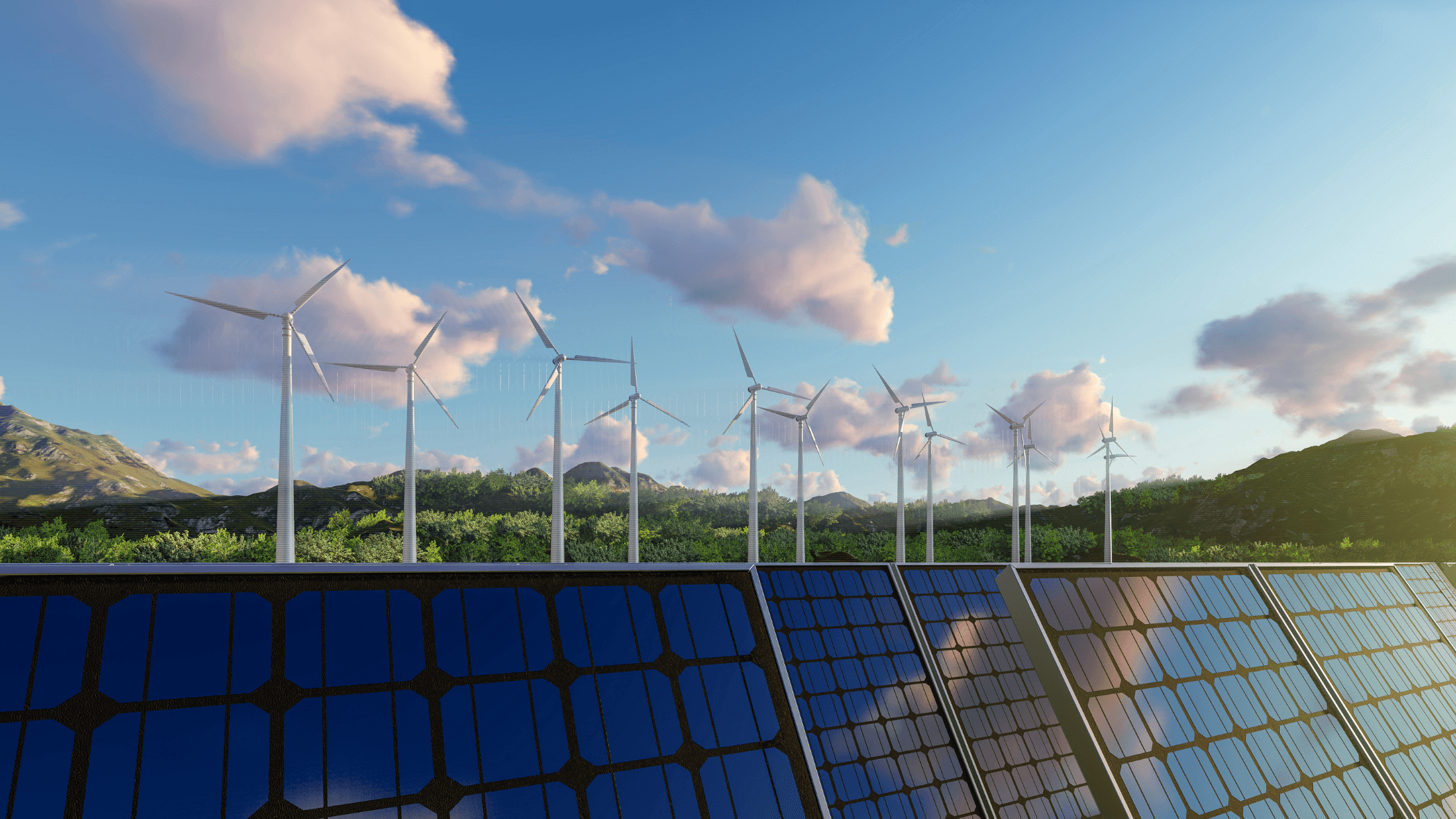 Develop an AI model to make wind power generation more predictable by providing forecasts 24 hours into the future.